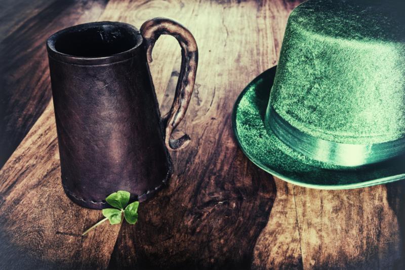 image of rustic st. patrick's day