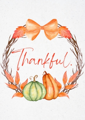 Thanksgiving wreath